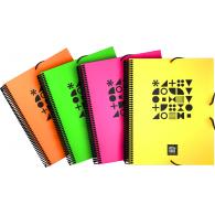 GRAFOPLÁS Maxiplas Carpeta de Fundas 40F A4     B&B23 Fluor Surtido