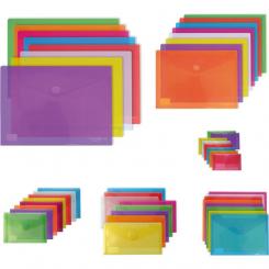 Grafoplas Pack 10 Sobres PP Multiline A5 rojo
