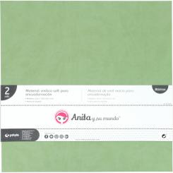 Grafoplas Pack 2  Material Vinil Soft Encuadernar  Verde