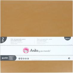 Grafoplas Pack 2  Piel Recuperada Encuadernac.Beige