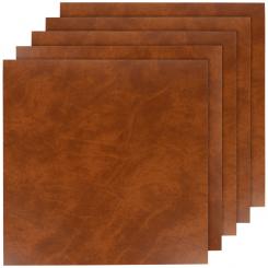 Grafoplas Pack 5  Material Vinil Marmol Encuadernar Cuero