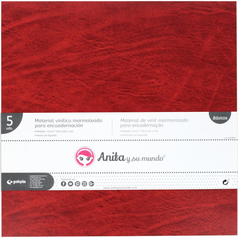 grafoplas-pack-5-material-vinil-marmol-encuadernar-rojo-gris