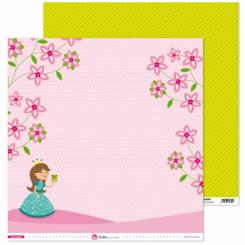 Grafoplas Pack 5  Papel Scrap 12X12 Lo Beso De Cuento