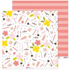 Grafoplas Pack 5  Papel Scrap 12X12 Maquill.De Chicas