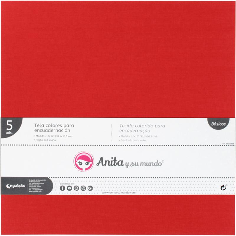 grafoplas-pack-5-telas-color-encuadernacion-rojo