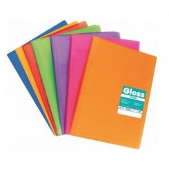 Grafoplas Carpeta con fundas soldadas POLIPLAS 30 Folio Gloss Surtido