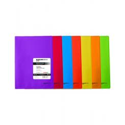Grafoplas Carpeta con fundas soldadas POLIPLAS 30F Folio Blackline Surtido