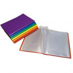 Grafoplas carpeta Poliplas 40Fundas Folio amarillo.Parchigraf