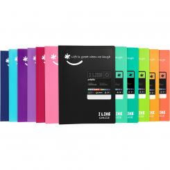 Grafoplas Carpeta de fundas Poliplas 50F Folio Like2 azul