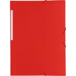 Grafoplás Polygraf 3 Solapas-Gomas Rojo