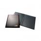 Grafoplas Porta-Menus C/2 Fundas Transp.Fol.negro