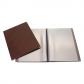 Grafoplas Porta-Menus C/ 6 Fundas Transp.Fol.negro
