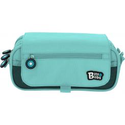 GRAFOPLÁS Portatodo Triple Con Solapa B&B Azul Claro