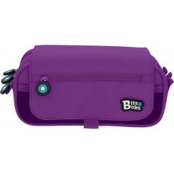GRAFOPLÁS Portatodo Triple Con Solapa B&B Violeta