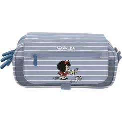 GRAFOPLÁS Portatodo Triple Con Solapa Bits&Bobs 26 Mafalda Boat