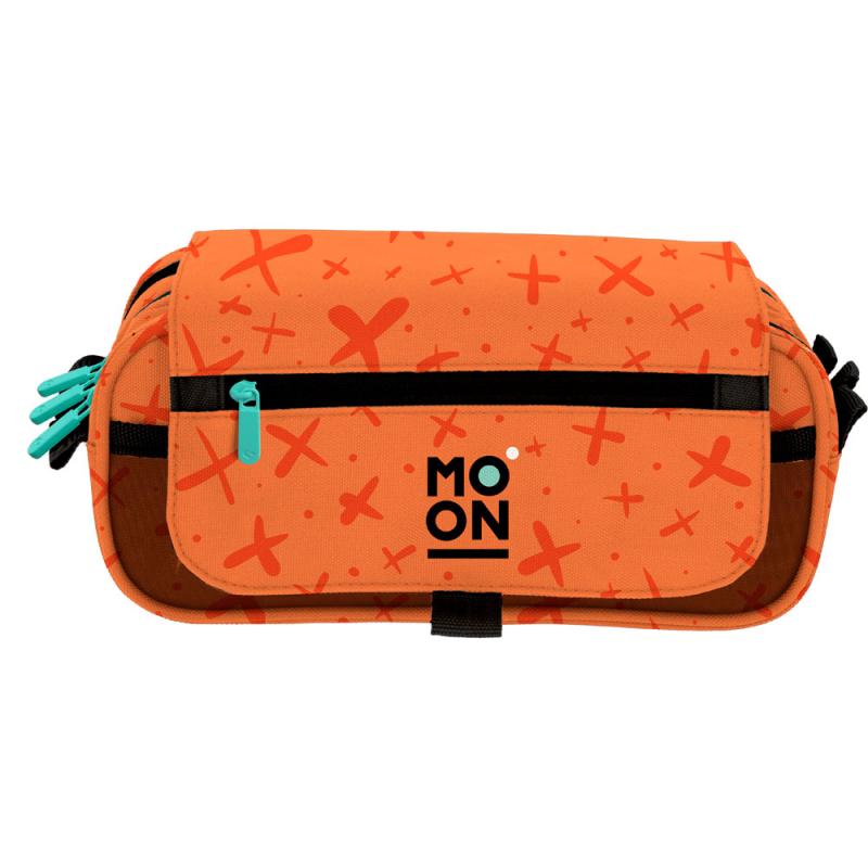 grafoplas-portatodo-triple-solapa-moon-naranja