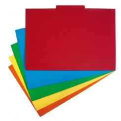 Grafoplas Subcarpeta Cartulina con pestaña central A4 240G.Rojo Navidad B10