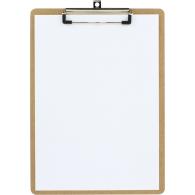 Grafoplas Sujetapapeles Madera con Pinza A4