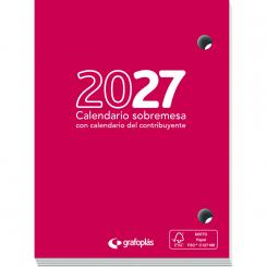 GRAFOPLAS Taco Calendario De Sobremesa 2027 8.3X11Cm