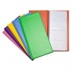 Grafoplas Tarjetero Americano Basic PVC verde Claro