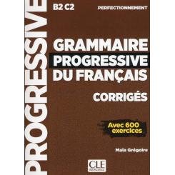 Grammaire Progressive Français Corriges B2/C2, Ed. CLE-ANAYA