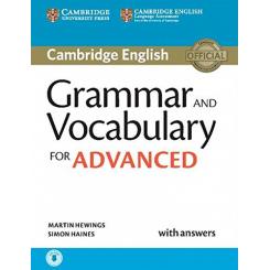 Grammar And VocABulary Advanced +Key+CD, Ed. CAMBRIDGE