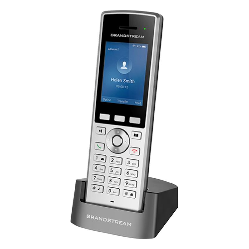 grandstream-networks-wp822-telefono-ip-negro-plata-2-lineas-lcd-wifi