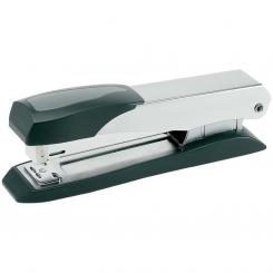 Grapadora Plus 287M Mediana sobremesa plata/negro