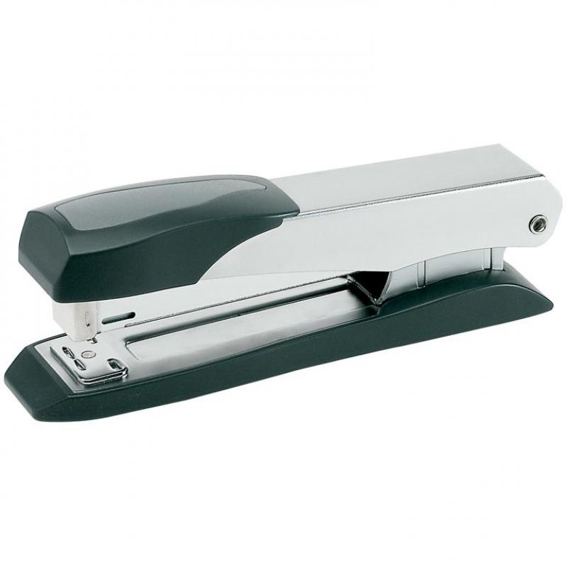 grapadora-plus-287m-mediana-sobremesa-plata-negro