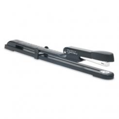 Grapadora Rapesco Antibacteriano Marlin (25H) Brazo Largo Negro