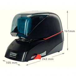 Grapadora eléctrica RAPID mod. 5080E, negro , con tecnología Flat-Clinch