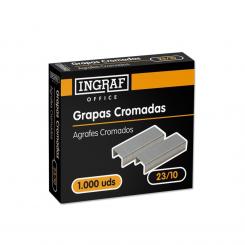 Grapas Ingraf office 23/10 cromadas Caja 1000U