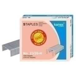 Grapas Kanex Gran Capacidad 23/20 Mm. Galvanizadas Caja De 1000