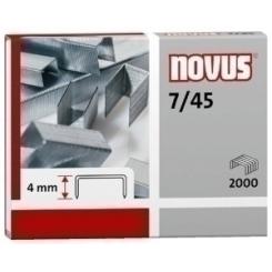 Grapas Novus  7/45 Galvanizadas Caja De 2000