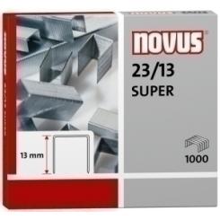 Grapas Novus Gruesos 23/13 Galvanizadas Caja De 1000