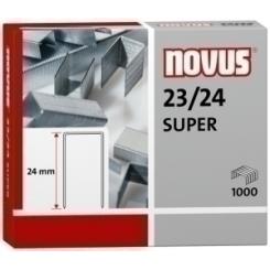 Grapas Novus Gruesos 23/24 Galvanizadas Caja De 1000
