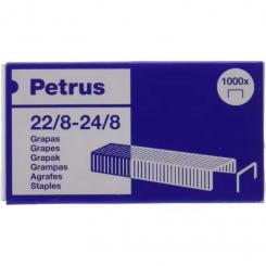 Grapas PETRUS 22/8-24/8 (x1000) cobreada