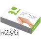 grapas-q-connect-nº-23-6-cobreadas-caja-de-1000-unidades