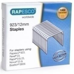 Grapas Rapesco Gran Capacidad 923/12 Mm. Galvanizadas Caja De 1000