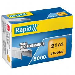 Grapas RAPID 21/4 mm. Caja 5000 Strong galvanizada