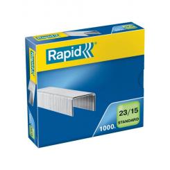 Grapas RAPID 23/15 mm. Caja 1000 Standard galvanizada