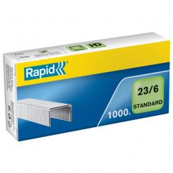 Grapas RAPID 23/6 mm. Caja 1000 Standard galvanizada