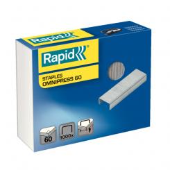 Grapas RAPID Omnipress 60. Caja 1000 galvanizada