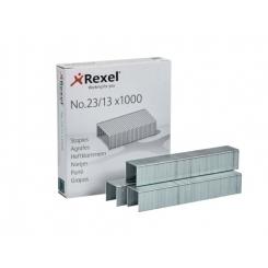 Grapas REXEL 23/13. Caja 1000, galvanizadas