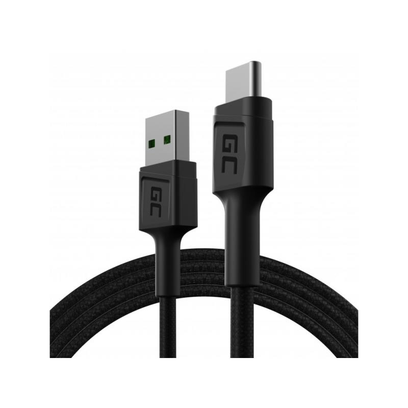 green-cell-kabgc22-cable-usb-12-m-usb-20-usb-a-usb-c-negro
