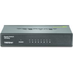 Trendnet GREENnet No administrado Gigabit Ethernet (10/100/1000) Negro