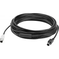 LOGITECh GROUP 10m Extender Cable cable ps/2 6-p Mini-DIN Negro