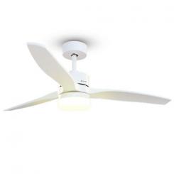 Grunkel GRUNKEL VENTILADOR DE TECHO CON LUZ 24W 6 VELOCIDADES C/TEMPORIZADOR BLANCO