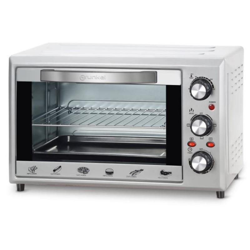 grunkel-hr-28silver-horno-tostador-28-l-1600-w-acero-inoxidable