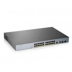 GS1350-26HP-EU0101F switch Gestionado L2 Gigabit Ethernet (10/100/1000) Energía sobre Ethernet (PoE) Gris
